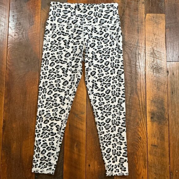 Betsey Johnson Performance Leopard Print Leggings Size Small - Picture 7 of 7